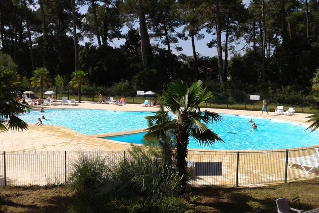 T2 Antigua Ondres Plage Avec Piscine Et Tennis Екстер'єр фото